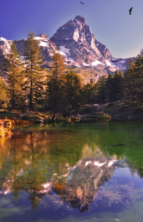 Tramonto sul Cervino
