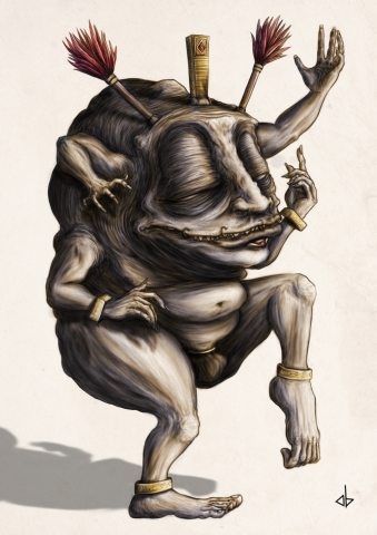 Dancing Fat God