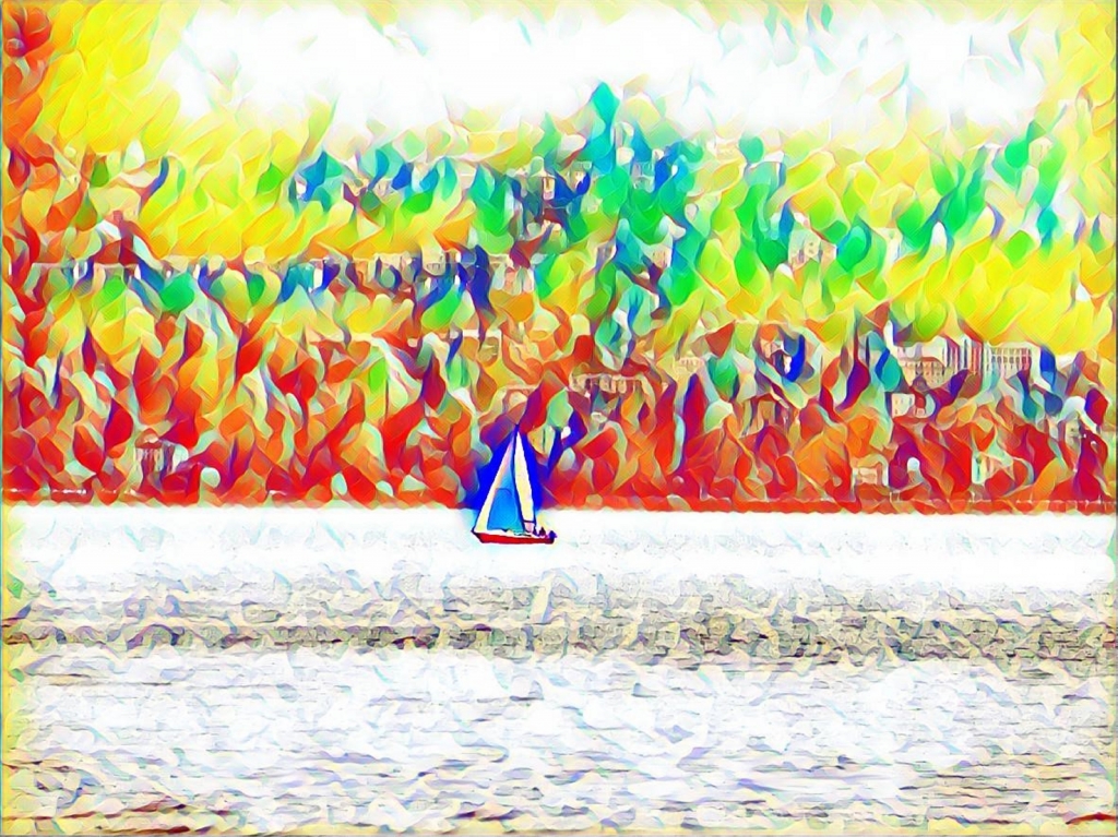 Barchetta nel lago