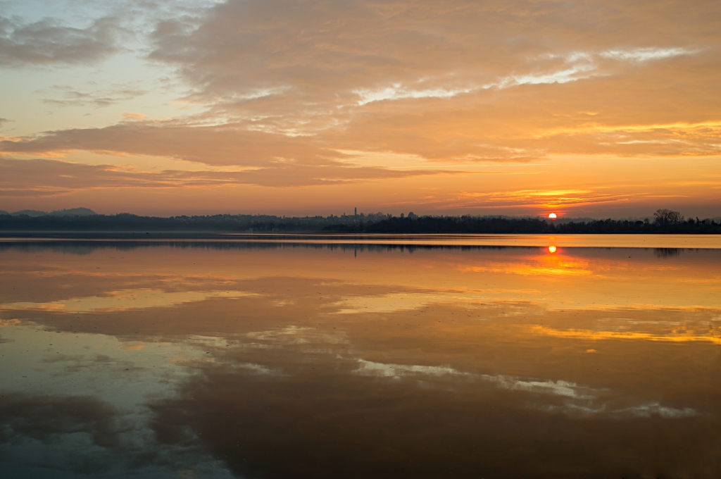 Tramonto allo specchio