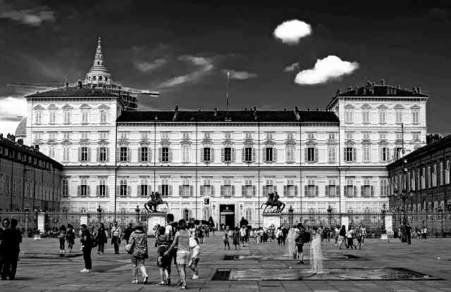 Torino in bianco e nero