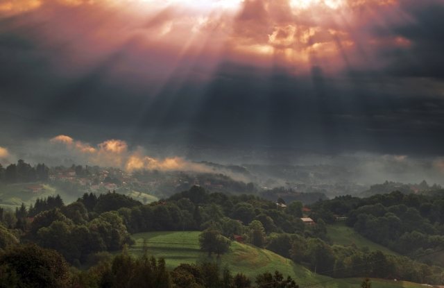Raggi di sole su Sordevolo · silbongia