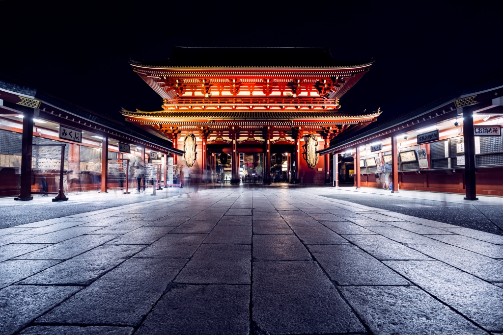 il complesso templare di Senso-ji a Tokyo