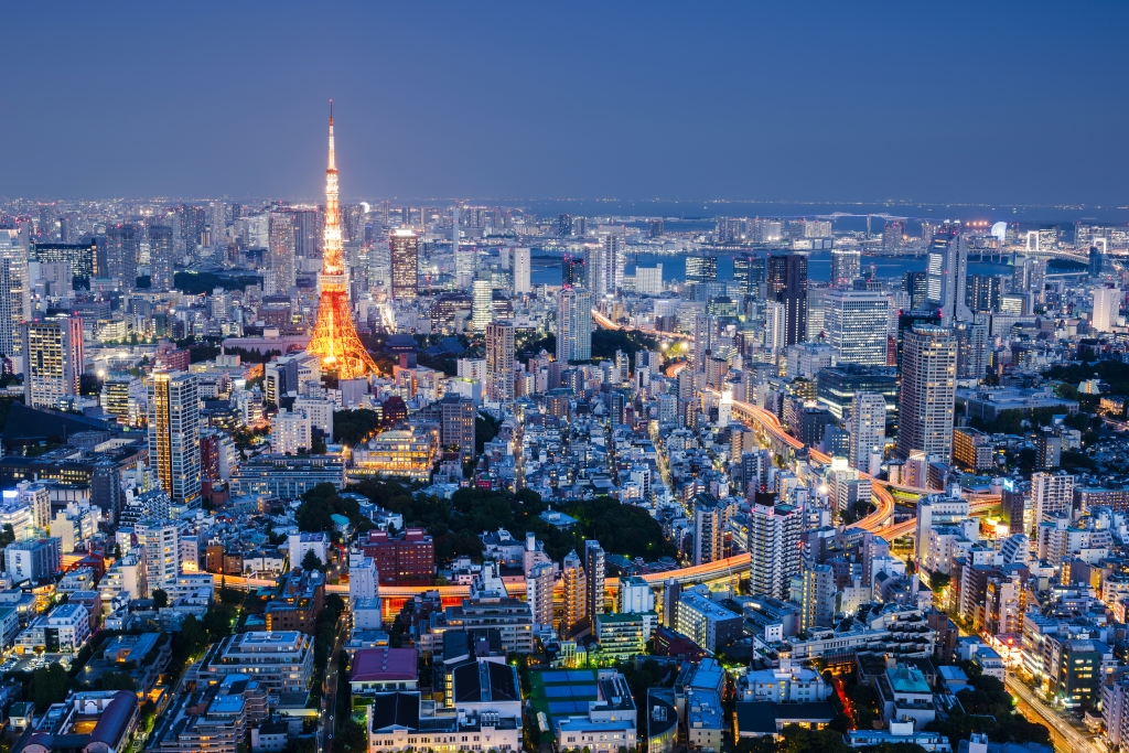 Tokyo skyline