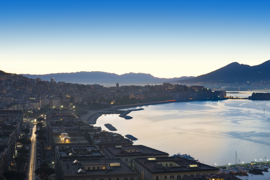 Lo spettacolo di Napoli