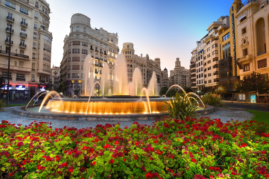 Plaza del Ayuntamiento de Valencia