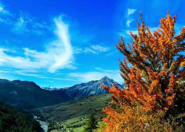 Paesaggi montani multicolor