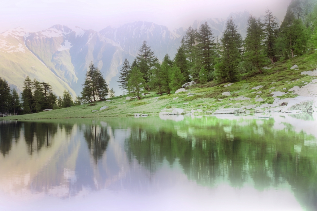 Il lago d'Arpy