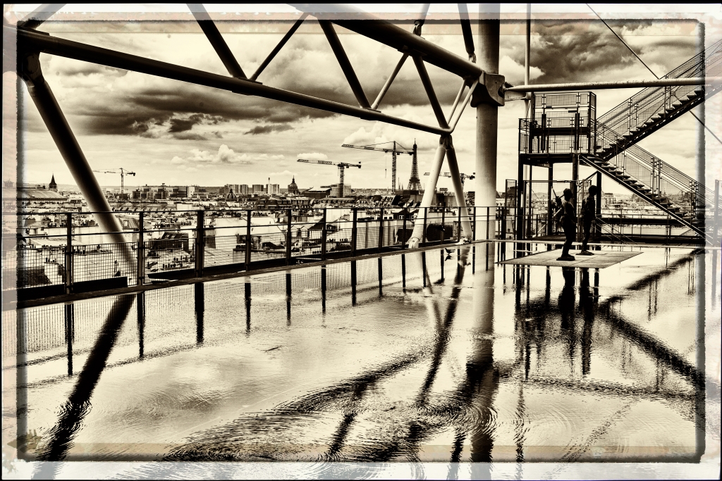 Vista dal Centro Georges Pompidou parigi