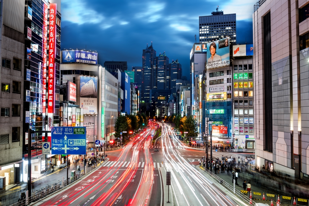 Il ritmo frenetico di Tokyo