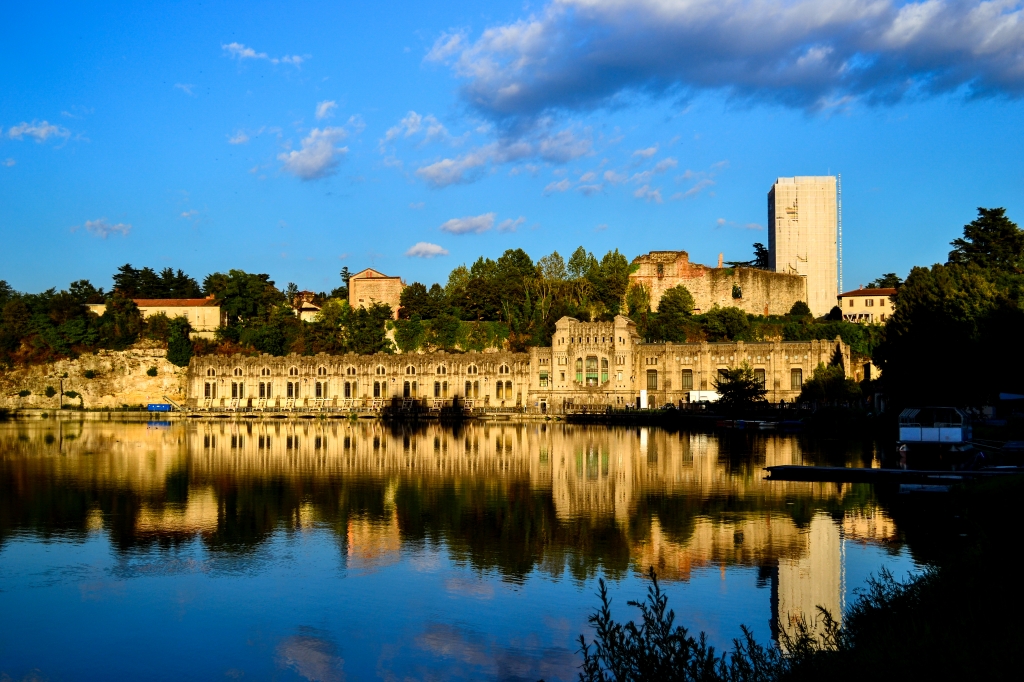 Riflessi nel fiume Adda
