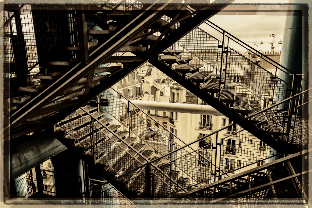 scalinata del Beaubourg