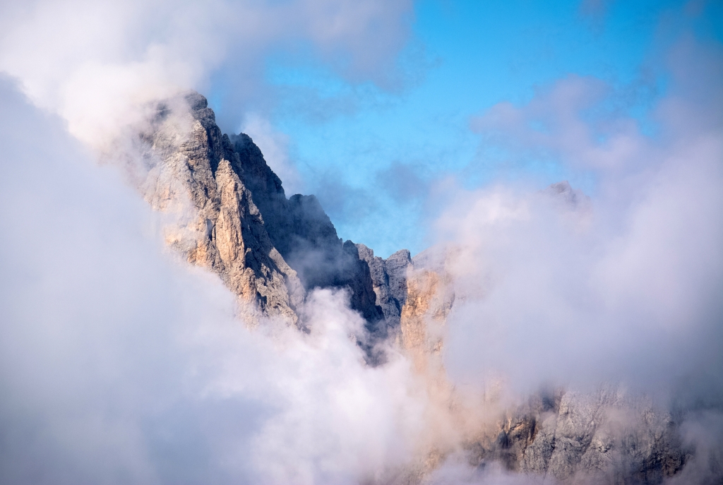 Dolomiti: con la testa tra le nuvole!