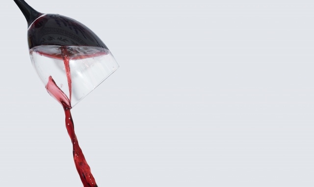 un bicchiere di vino