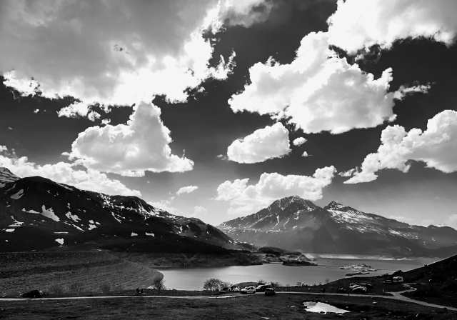 Nuvole in montagna