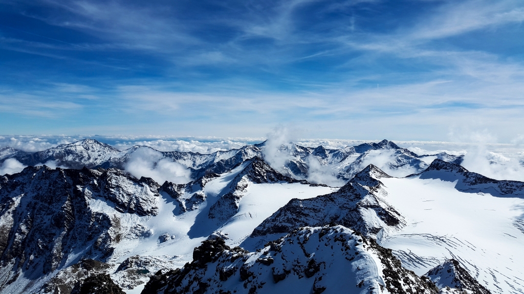 Sorvolando le Alpi