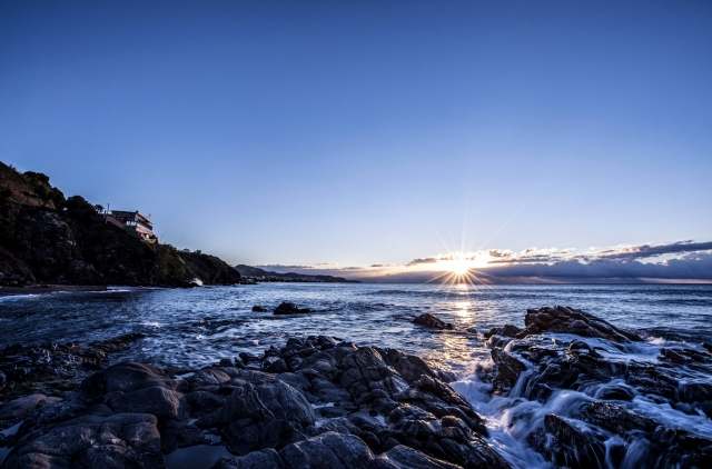 Alba a Guilche, Malaga, Spagna · loveombra