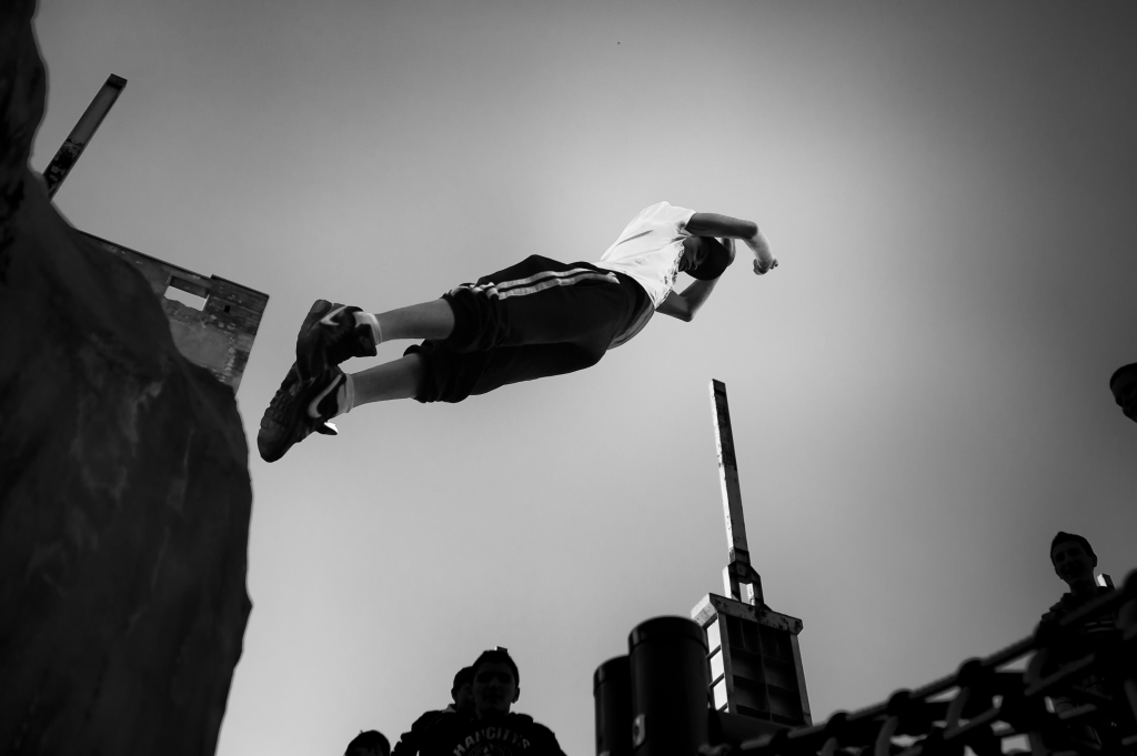 Parkour: il salto