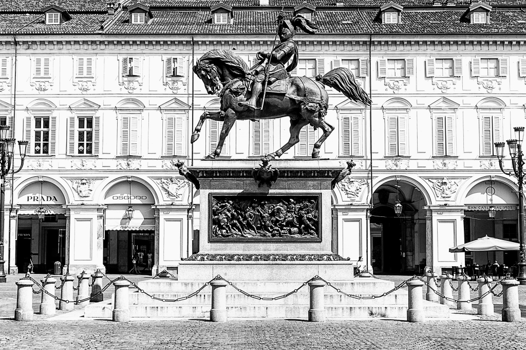 Piazza San Carlo - Caval ëd Brons.
