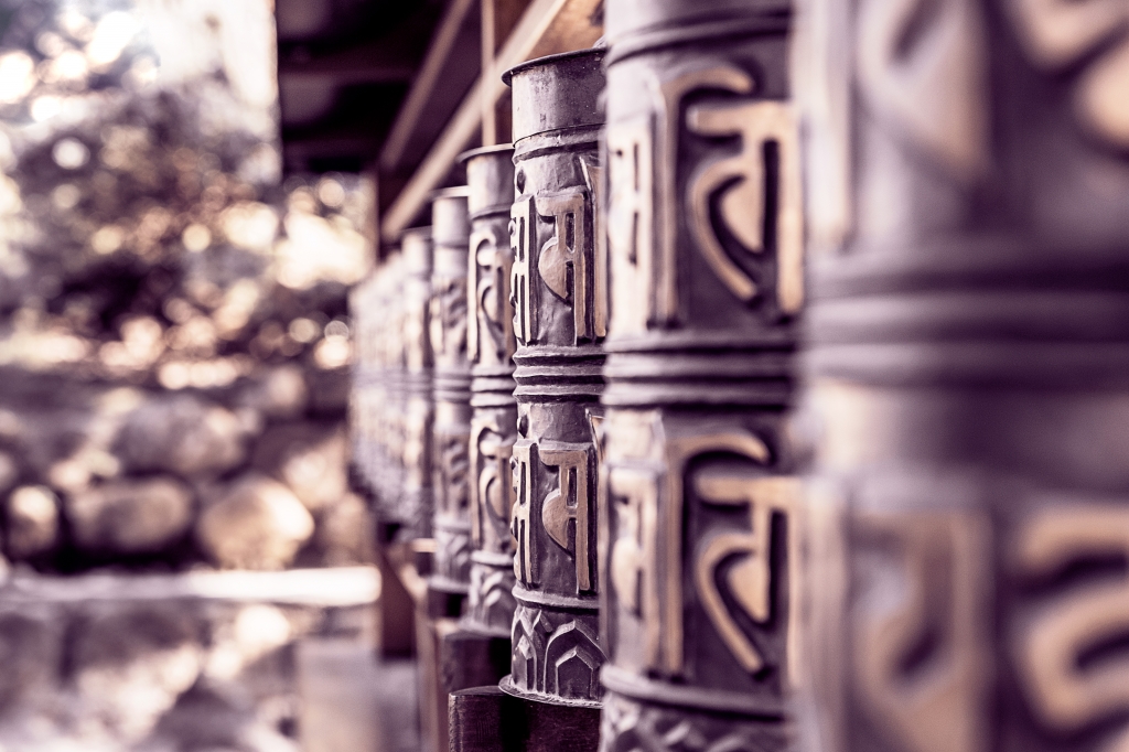 Ruote Di Preghiera Tibetane