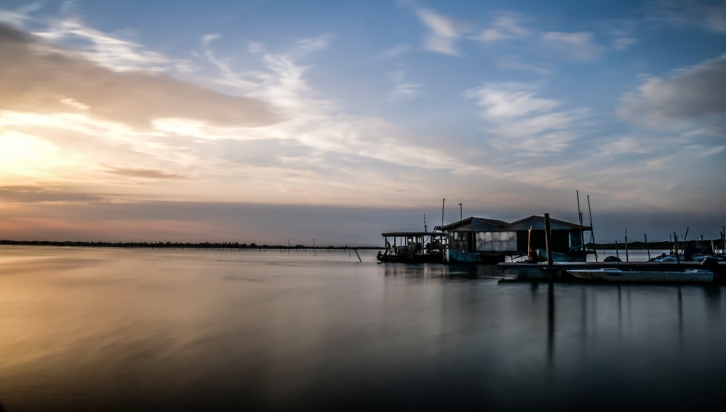 Tramonto sul mare