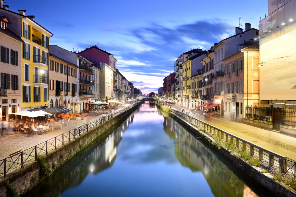 Il Naviglio all'ora blu