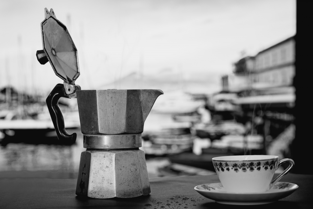 Caffè artistico a Napoli