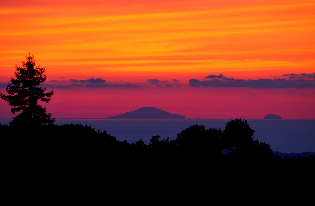 sfumature al tramonto
