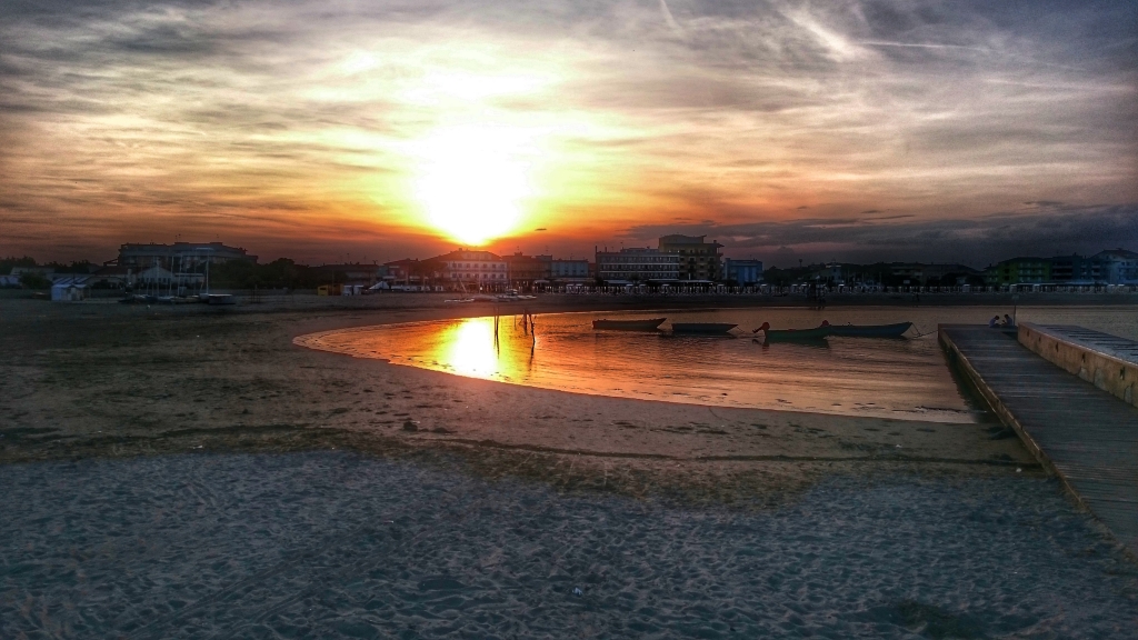 Tramonto al mare