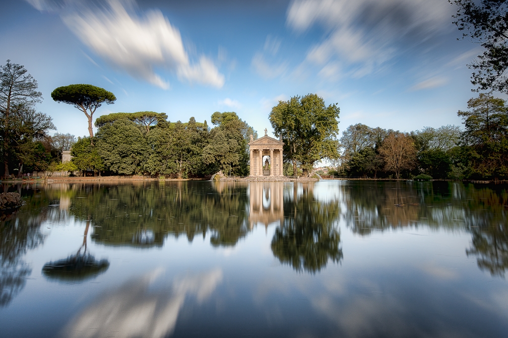 Pond, Villa Borghese, Rome