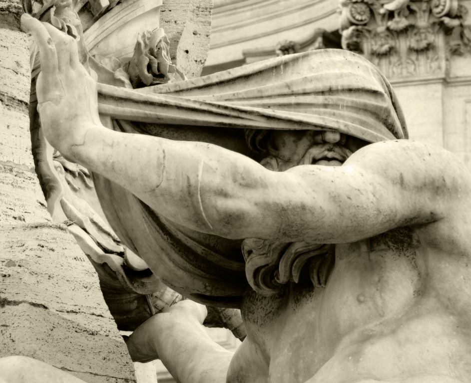 Fontana dei fiumi il Nilo