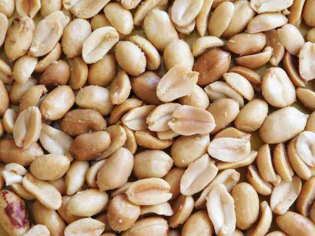 texture of peanuts