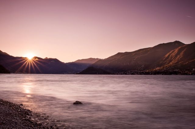 Tramonto a Bellagio