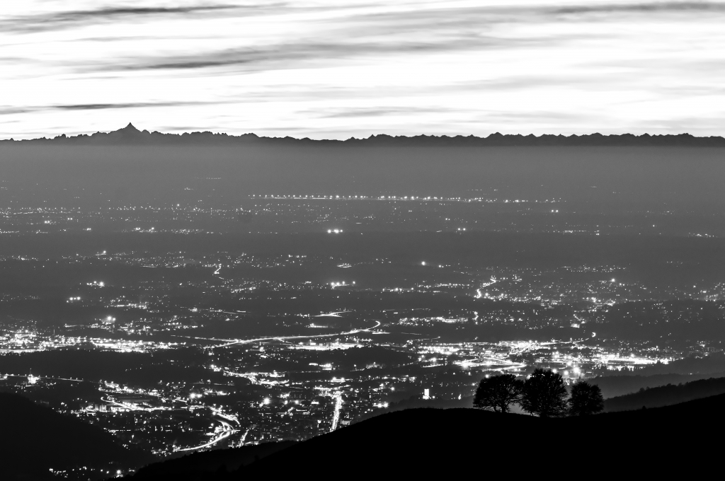 Notte in bianco e nero
