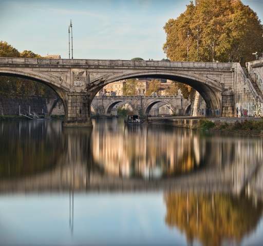 Along the Tiber, (Fall), Rome