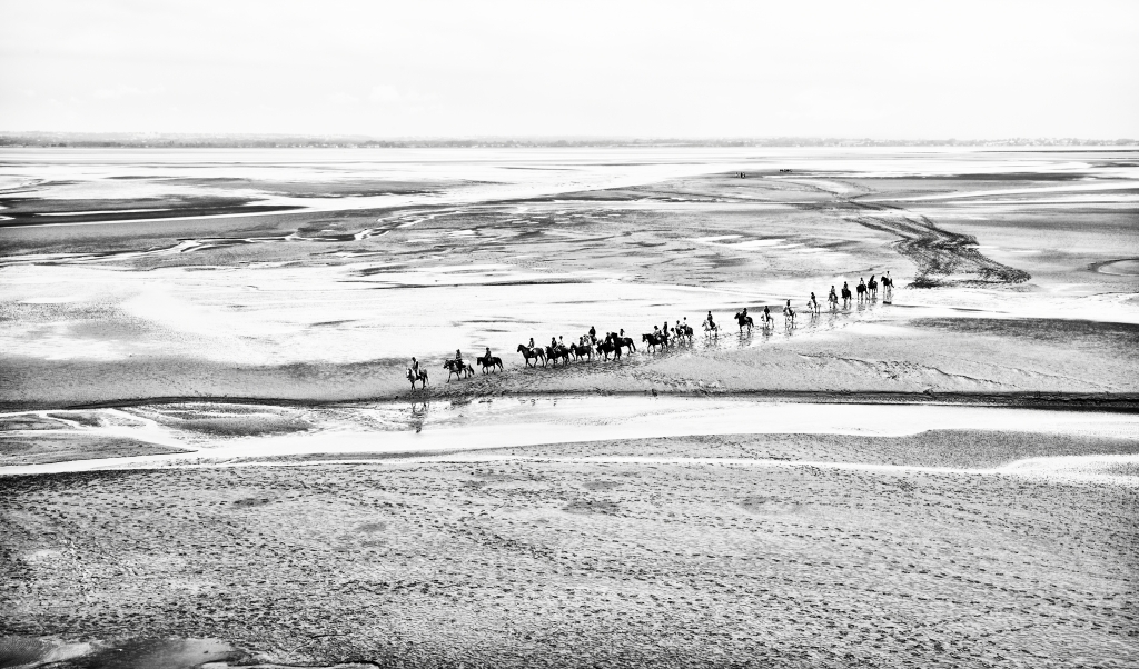 Mont Saint Michel, from the Walls