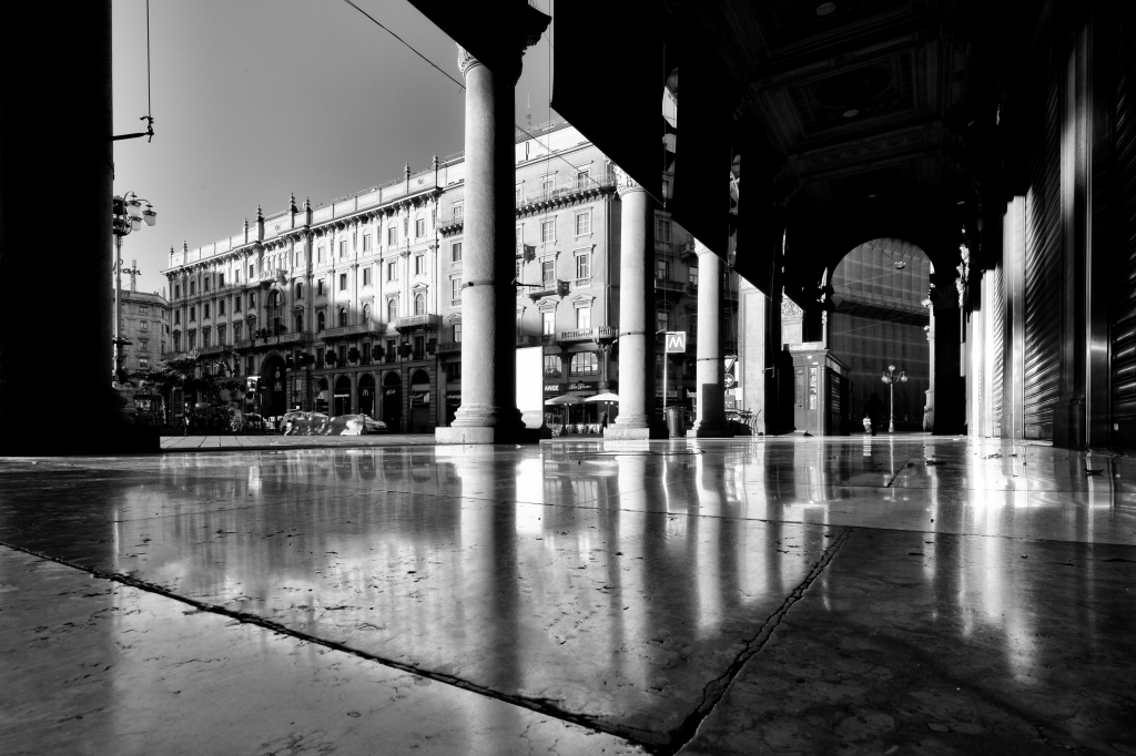 Piazza Duomo, Sunday Morning, Milan