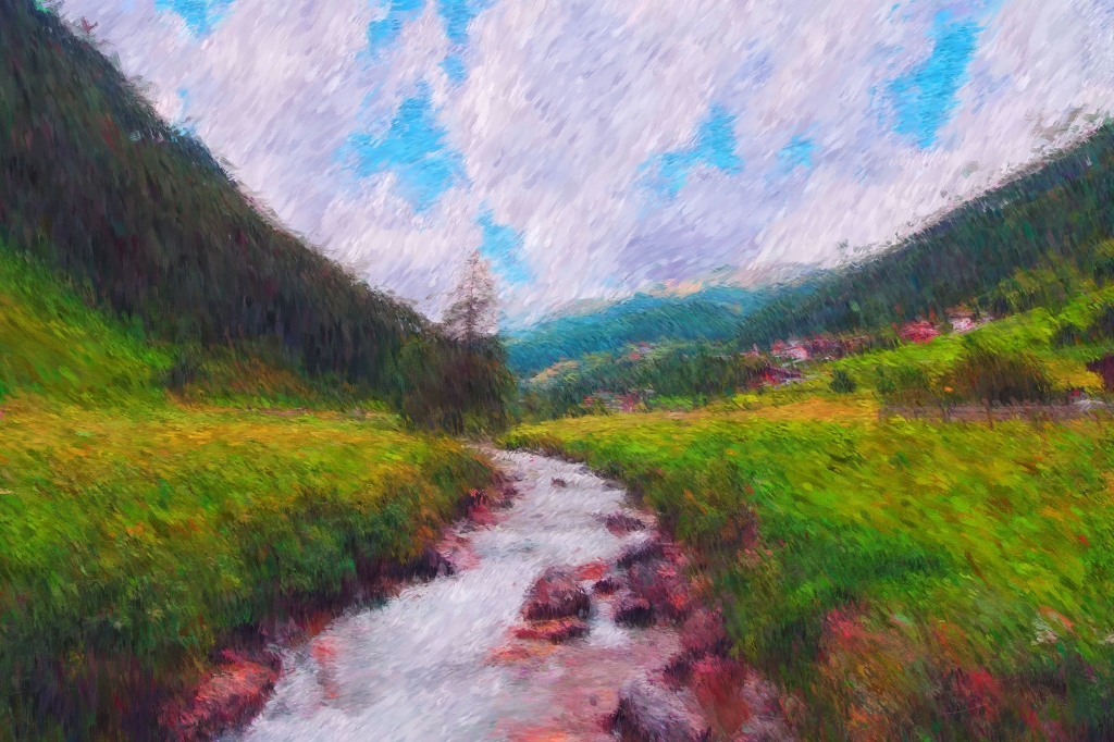 Val di Rabbi (TN) impressionista