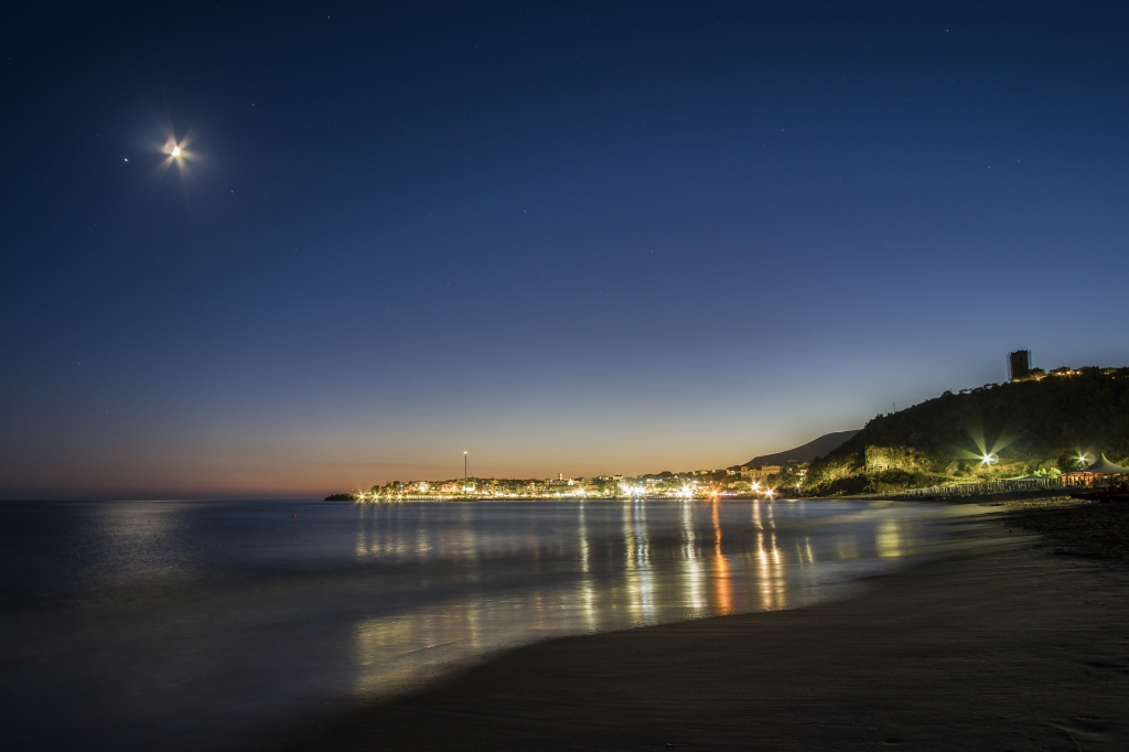 Notturno - Marina di Camerota - spiaggia lentiscelle