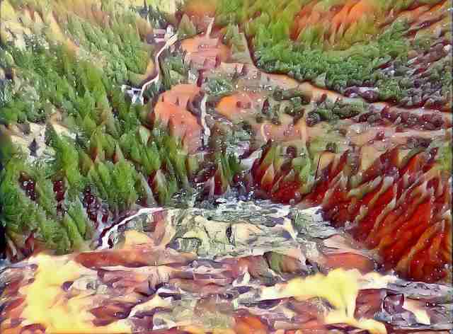 Paesaggio di montagna