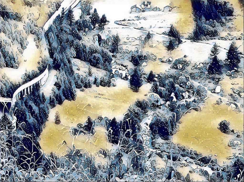 Paesaggio di montagna