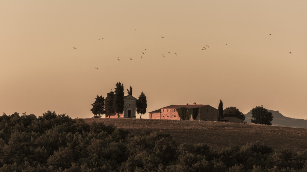 La cappella della Madonna di Vitaleta