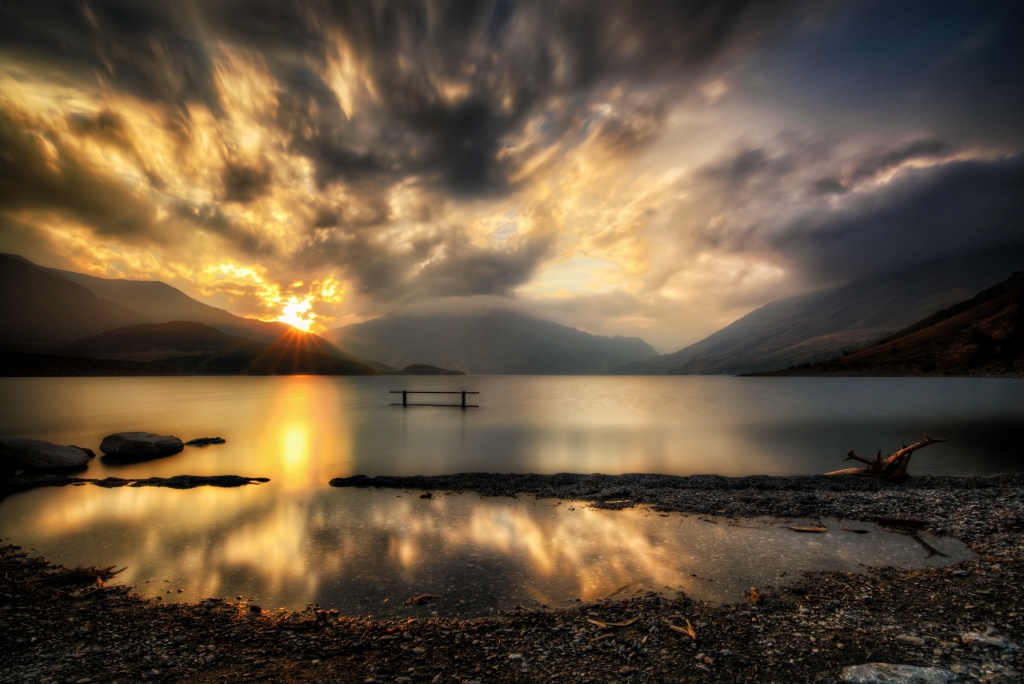 Un lungo tramonto