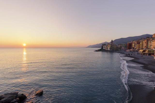 Tramonto a Camogli