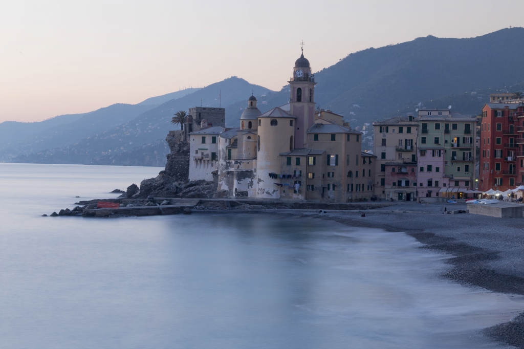 Tramonto a Camogli