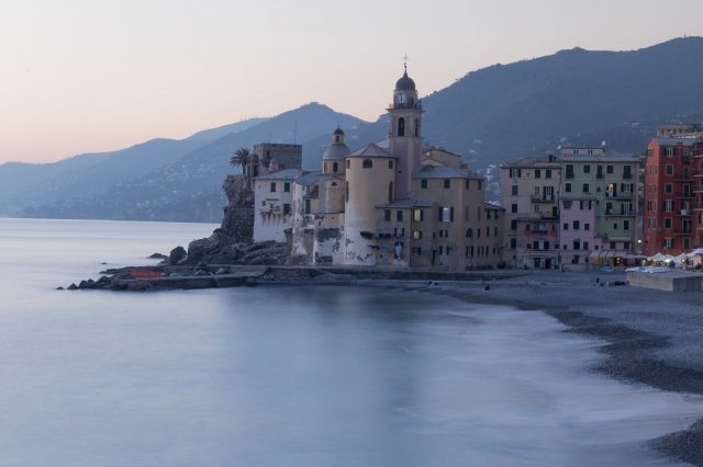 Tramonto a Camogli