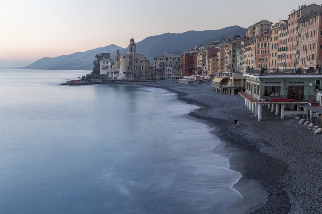 Tramonto a Camogli