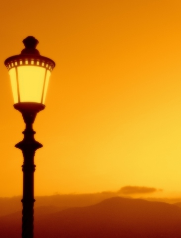un bagliore al tramonto