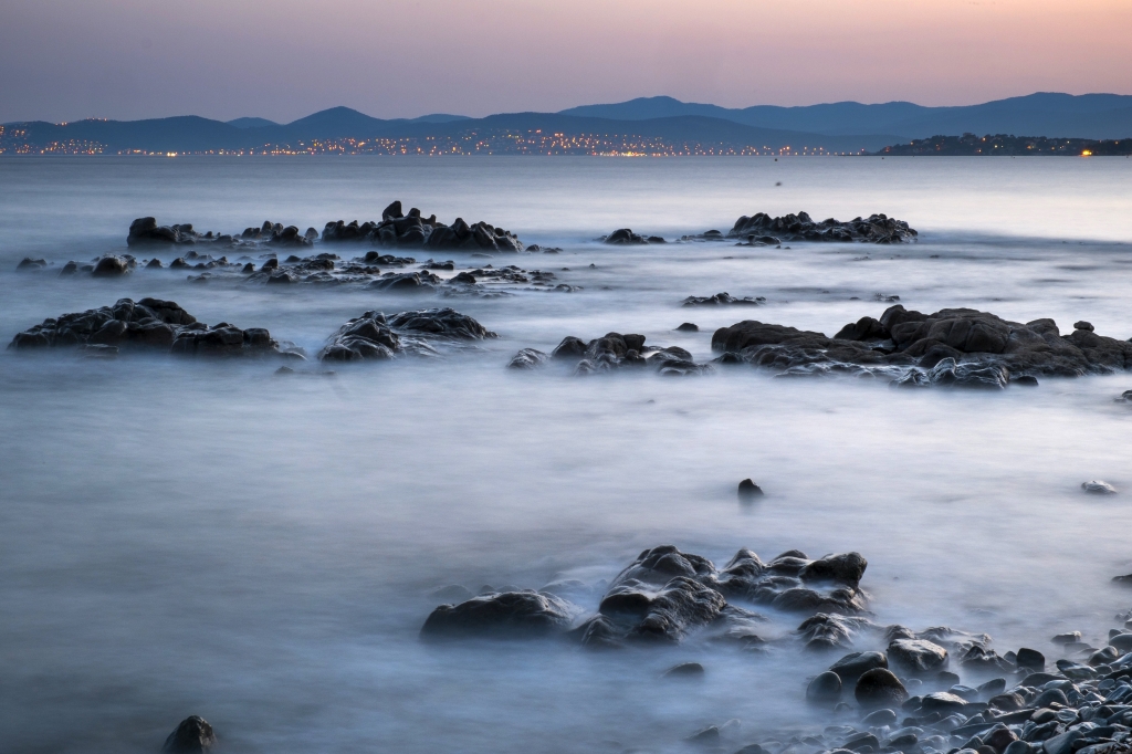 Tramonto sul mare