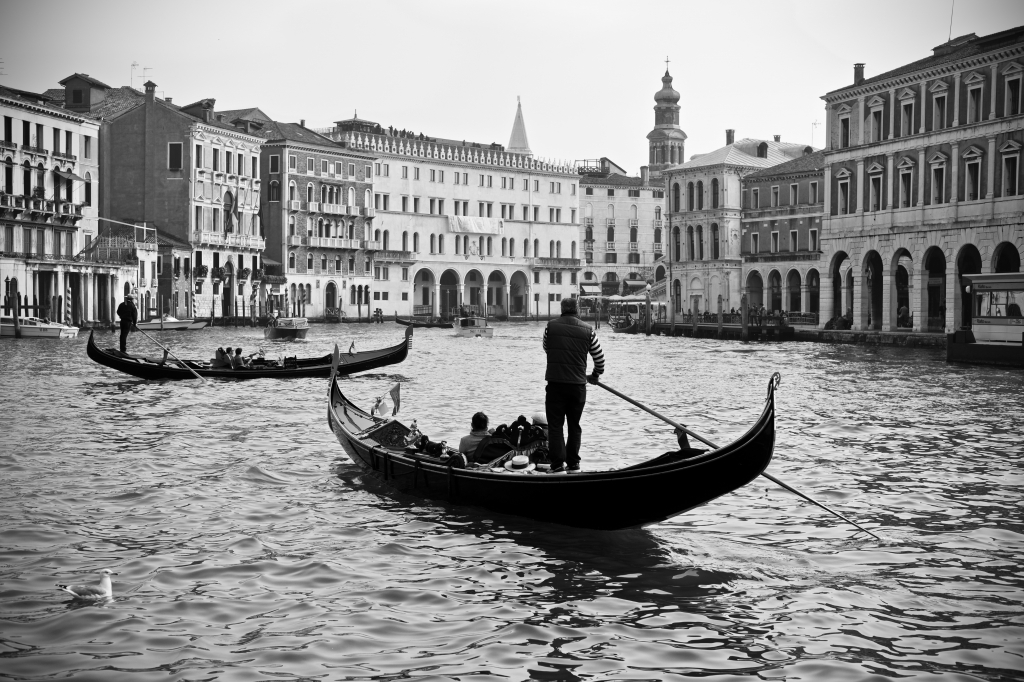 Gondole a Canal Grande